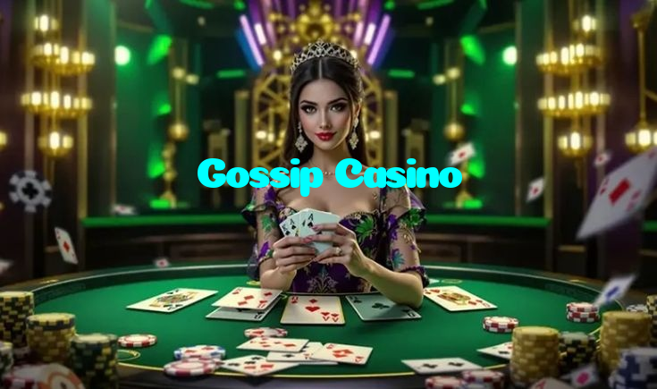Gossip Casino casino presented on mobile device in Pakistan with slots and live games